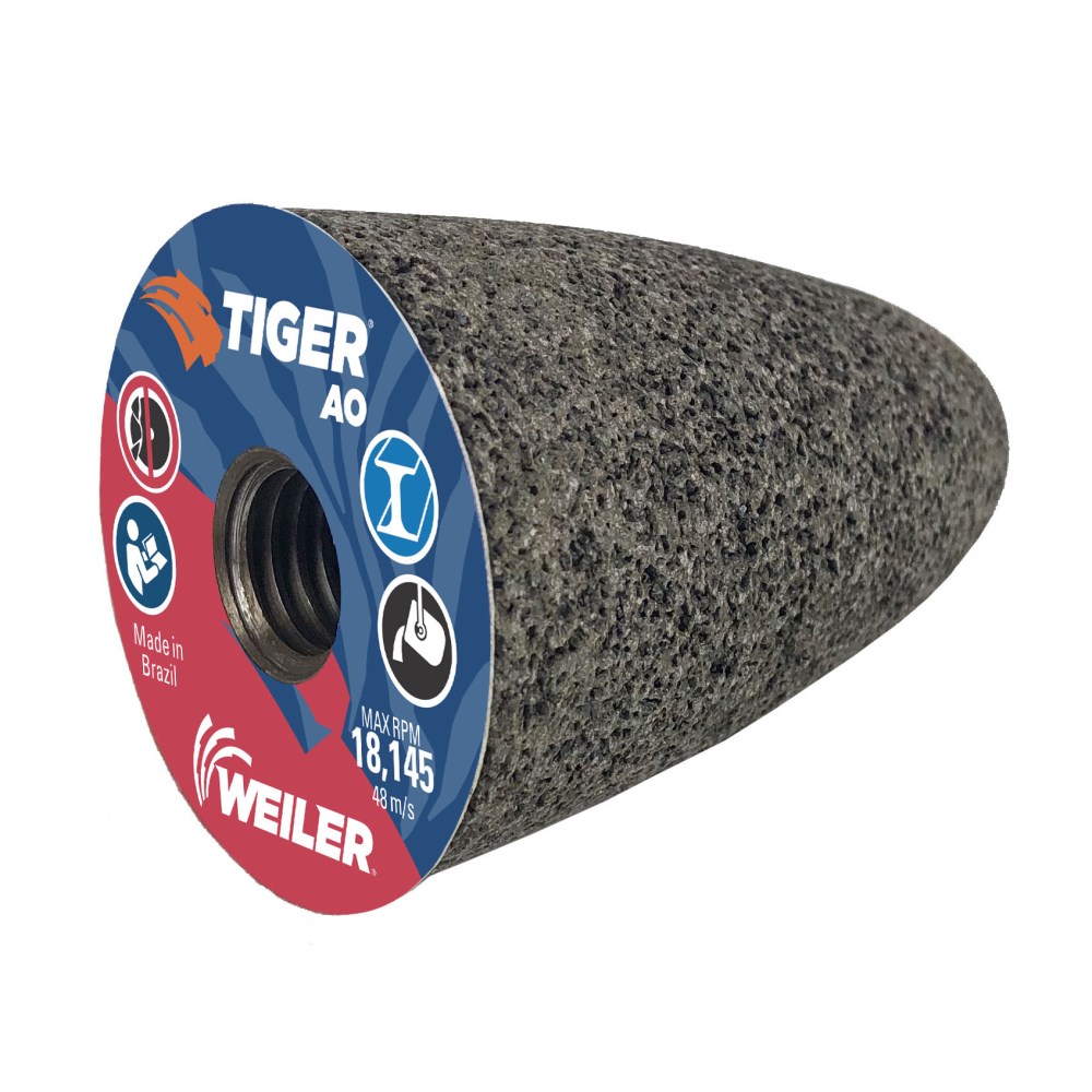 68310weiler-tiger-ao-2-x-3-inch-type-16-cones-deliver-the-right-combination-of-performance-and-value-aluminum-oxide-grains-in-combination-with-a-strong-bond-deliver-long-product-life-and-a-consistent-cutrate-when-grinding-met