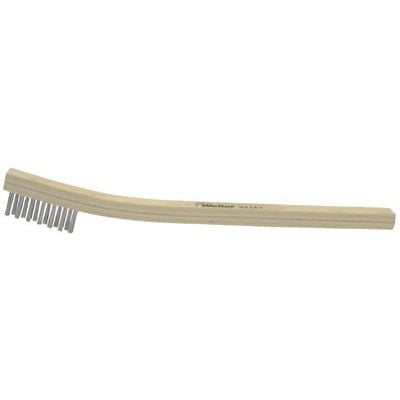 95151small-hand-scratch-brushes-6-x-9-rows-crimped-aluminum-wire-wood-handle-also-used-with-inert-arc-aluminum-weldingfor-general-cleaning-in-the-plating-metal-finishing-aircraft-and-missile-industries