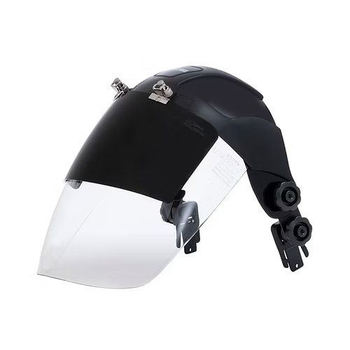 s32162bpstrongs32162b-includes-onlystrongpullistylish-crownlilifull-9-x-12125-x-0060-molded-polycarbonate-af-windowliliexclusive-universal-slot-hard-hat-adaptor-s61970lilifits-most-slotted-hard-hatsliul