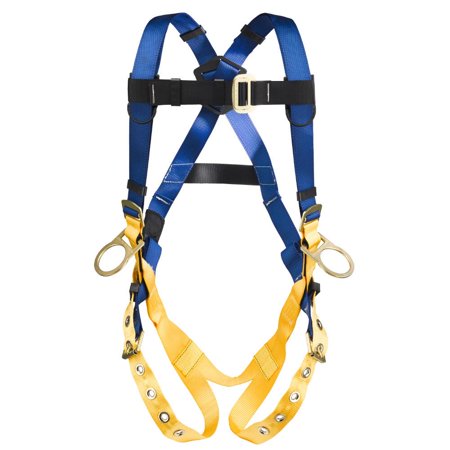 h332002fall-protection-harness-boasts-lightweight-pads-and-hardware-fivepoint-adjustments-and-bright-colors-to-increase-visibility-of-userseveral-impact-indicators-let-you-see-if-the-harness-has-been-involved-in-a-fallrear-do