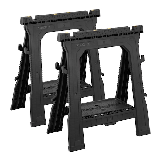 060864rstanley-gives-you-the-perfect-accessory-when-sawing-with-this-twin-pack-folding-sawhorse-060864r-lightweight-and-easy-to-transport-it-has-top-rubber-points-to-help-secure-the-surface-in-place-while-you-work-it-has-a-tr