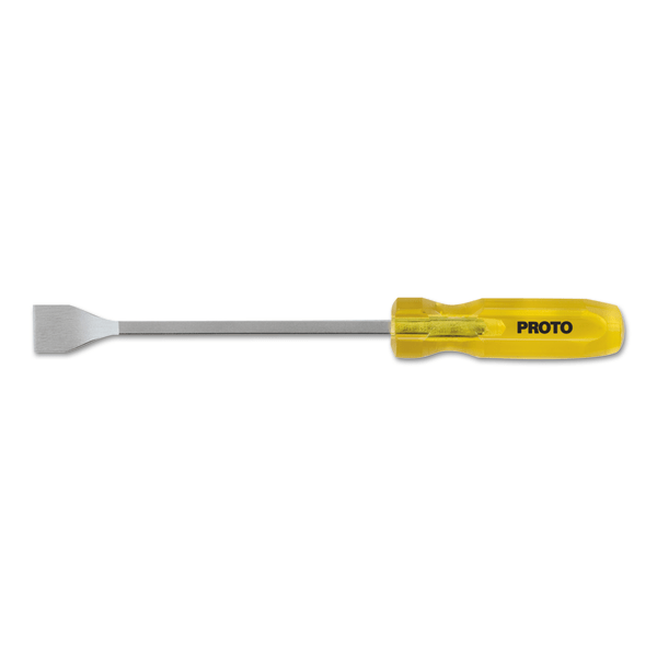 2338dgasket-and-carbon-scrapers-1-116-in-wide-stiff-blade-proto-gasket-and-carbon-scrapers-blade-width-nom-1-116-in-blade-material-steel-blade-shape-angled-blade-type-stiff-metal-scraper-thickness-nom-14-in-overall-length-nom