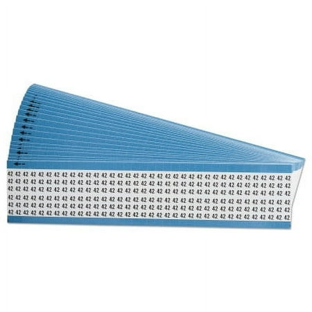 wm42pksolid-numbers-wire-marker-cards-42-black-on-white-cardmounted-wire-markers-are-sold-as-individual-characters-or-as-consecutive-numbers-and-letters