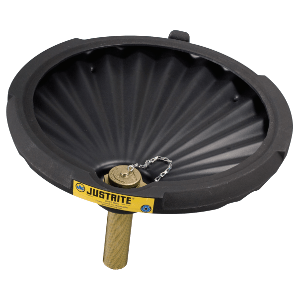 28681drum-funnel-overall-capacity-25-gal-overall-diameter-21-in-overall-height-3-14-in-color-black-cover-type-no-cover-flame-arrester-material-brass-for-drum-style-closedhead-drum-for-maximum-drum-capacity-55-gal-for-minimum-