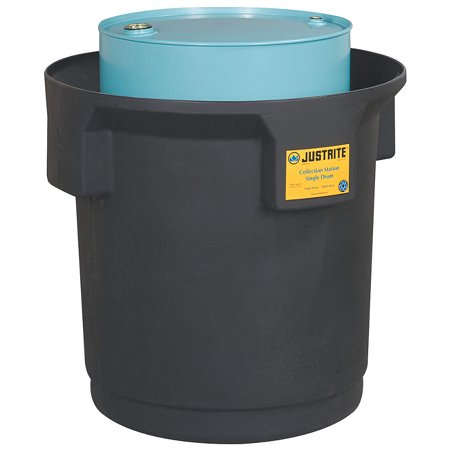 28685single-drum-spill-container-spill-capacity-66-gal-height-3134-width-31-inside-dia-31-outside-dia-33-color-black-material-polyethylene-standards-epa-40-cfr-264175nfpa-1-uniform-fire-codespcc-green-certification-or-other-r
