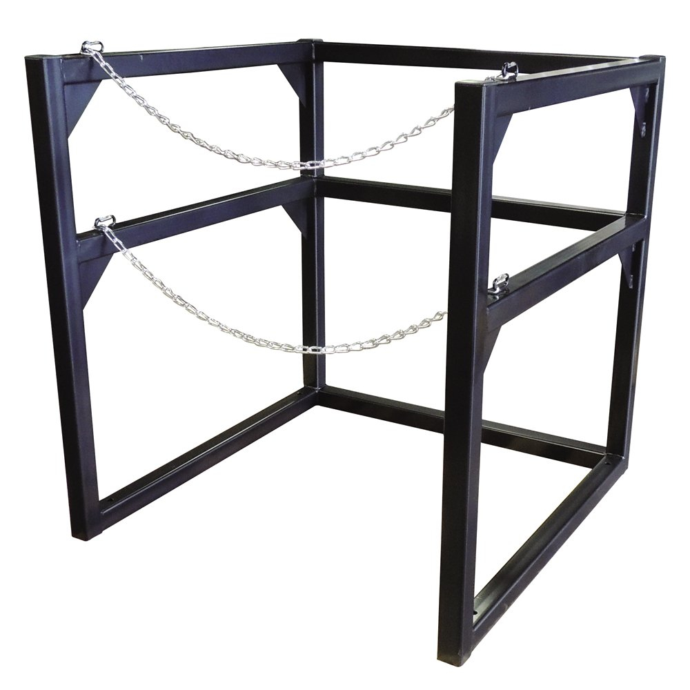 35184justrite-33-dia-cryogenic-single-cylinder-barricade-storage-rackcylinder-compatibility-1-28-to-33-diaoverall-dimensions-38-w-x-36-d-x-40-h