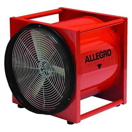 9516confined-space-fan-blowerfan-speed-3-450-rpm-current-a-21-a-duct-diameter-16-in-horsepower-2-hp-maximum-flow-in-free-air-5-500-cfm-voltage-115230-v-ac-color-orange-for-use-with-16-in-duct-material-aluminum-polyester-polyp