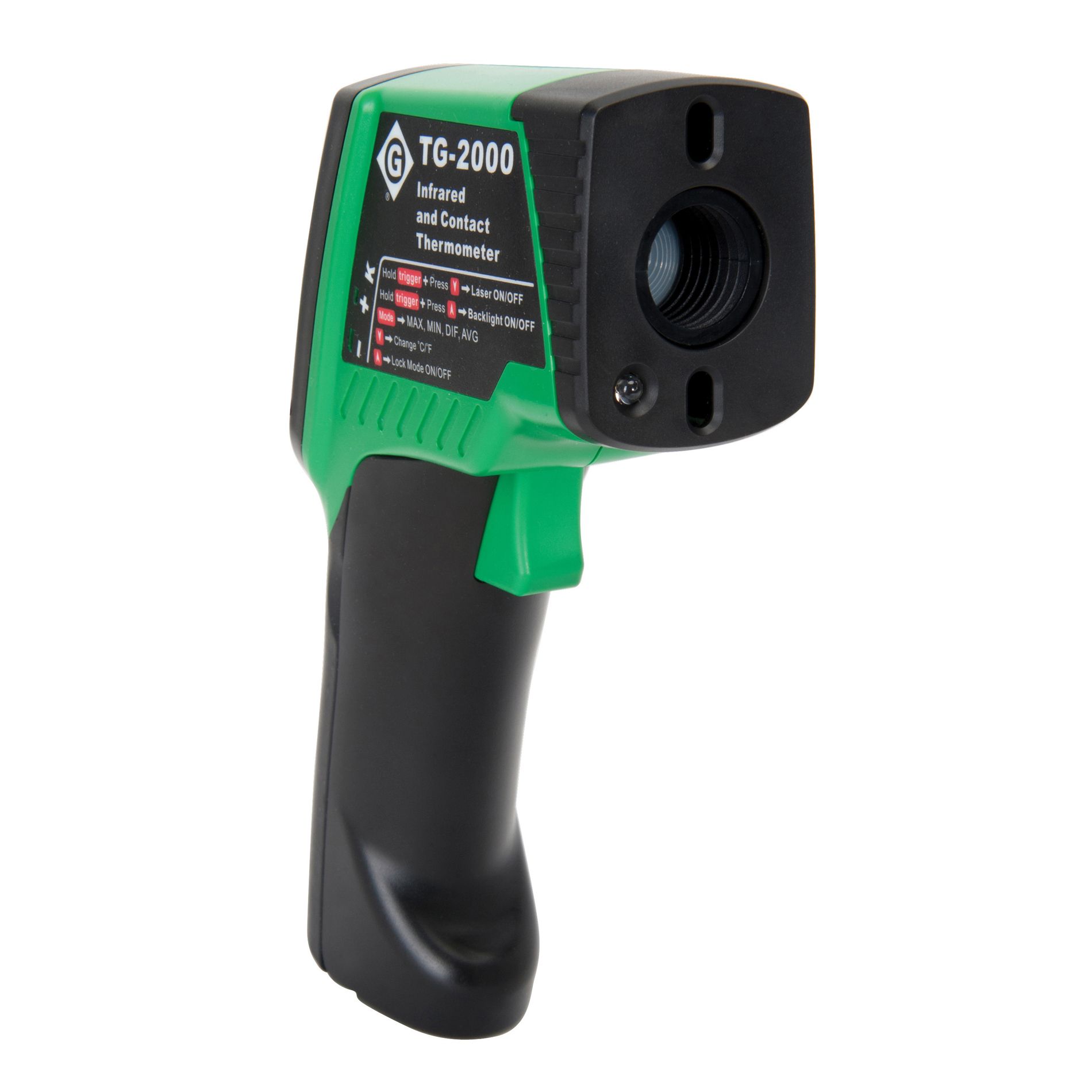tg2000safe-noncontact-temperature-measurement-laser-spot-indicator-shows-approximate-center-of-target-measurement-area-display-temperatures-in-either-fahrenheit-or-celsius-adjustable-emissivity-for-optimum-temperature-reading
