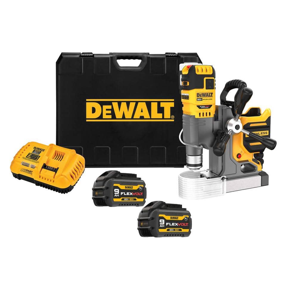 dcd1623gx2this-20volt-maximum-brushless-2-in-magnetic-drill-press-kit-features-flexvolt-advantage-technology-that-makes-the-drill-up-to-32-more-powerful-when-using-a-dewalt-flexvolt-dcb609-battery-as-well-as-results-in-cuttin
