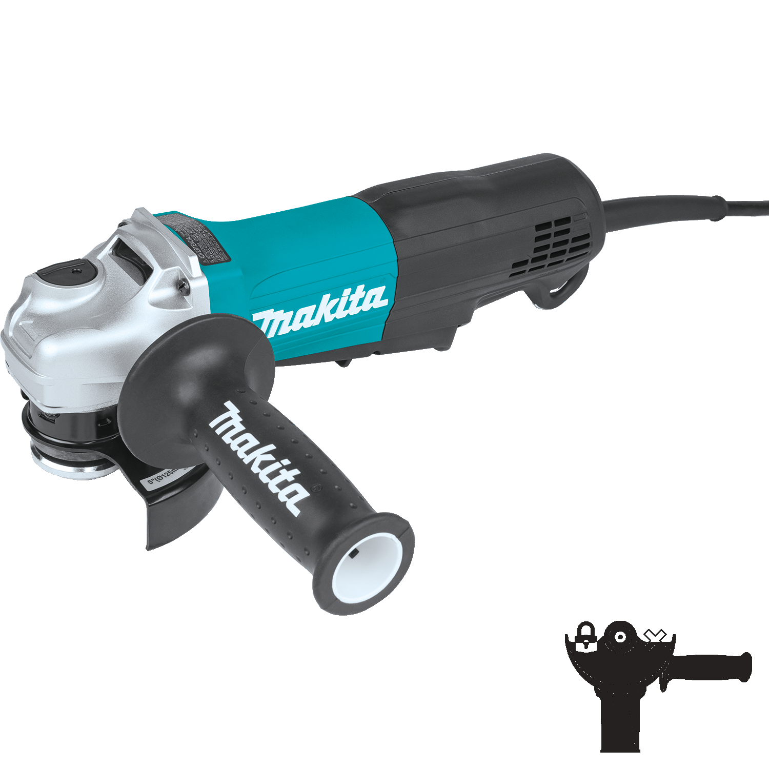 412-5-paddle-switch-angle-grinder-with-nonremovable-guard-ga5053r-makita