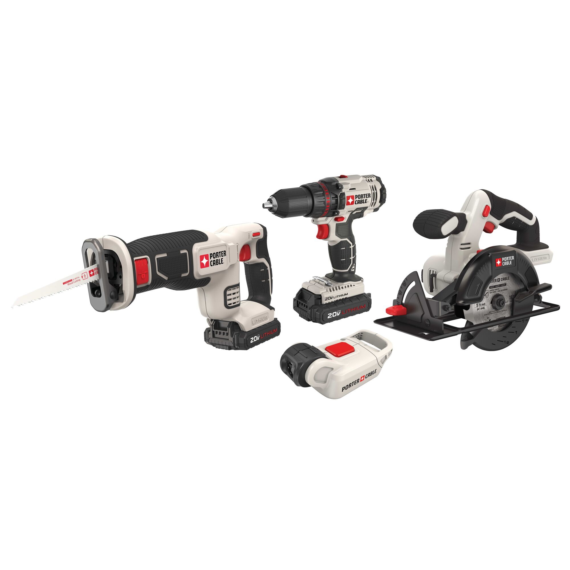 20V MAX* Cordless 4-Tool Combo Kit