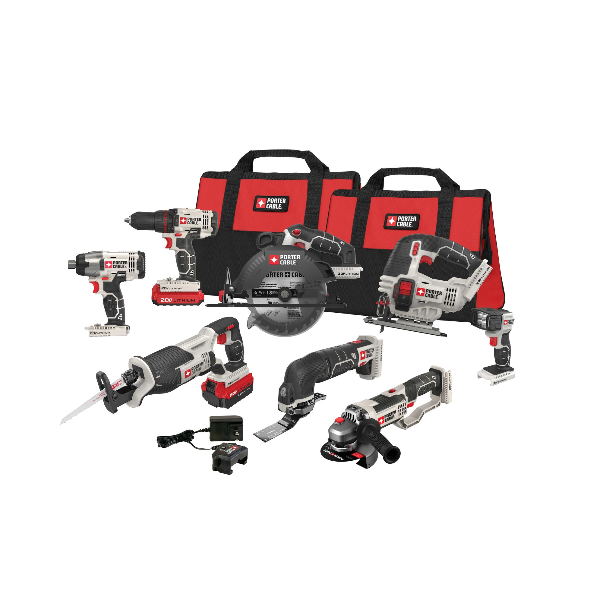 20V MAX* Cordless 8-Tool Combo Kit