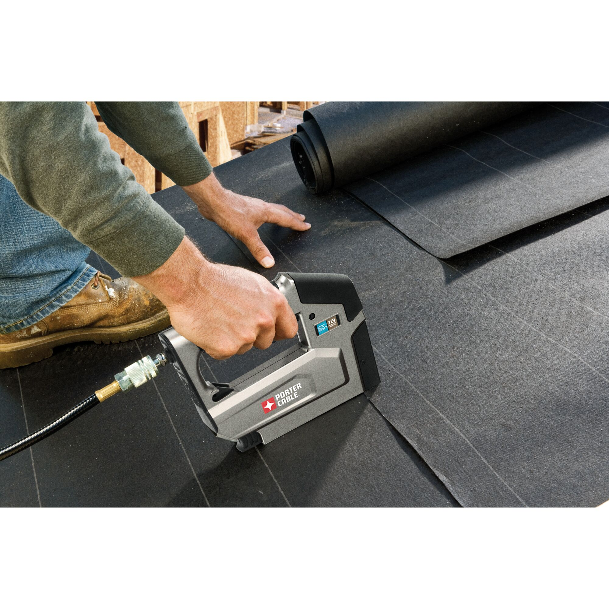 Heavy Duty 3/8-in. Crown Stapler