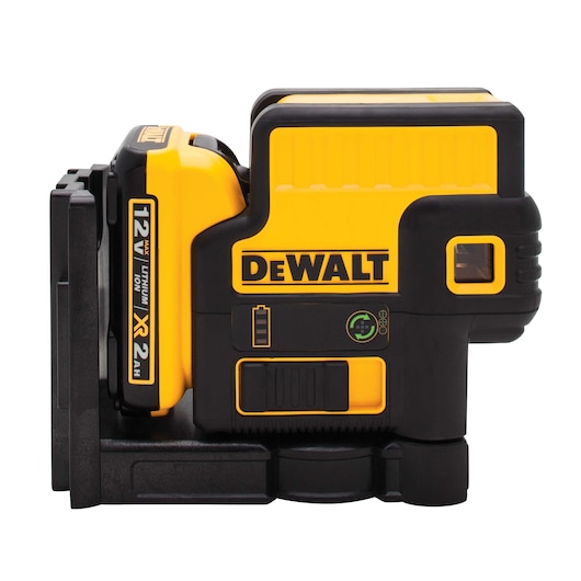 dw085lgwith-the-12v-max-lithiumion-rechargable-battery-platform-and-green-beam-technology-for-enhanced-visibility-the-dewalt-laser-level-green-line-5-spot-offers-great-visibility-durability-and-convenience-with-an-ip65-debris