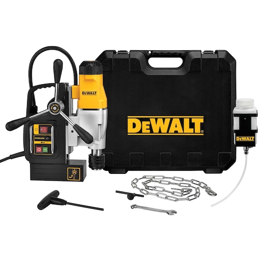 dwe1622ktwo-magnetic-drill-presses-2-in-diameter-cap-12-in-chuck-300-400-rpm-dewalt-two-speed-magnetic-drill-presses-warning-some-dust-created-by-power-sanding-sawing-grinding-drilling-and-other-construction-activities-contai