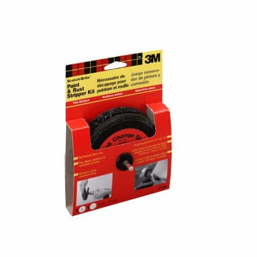 3M Scotch-Brite Flat Surface Paint and Rust Stripper Kit 9419NA