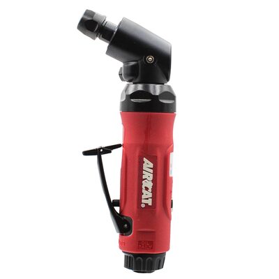 AirCat .6 HP Motor18,000 RPMSpindle lock feature for easy accessory changeErgonomic composite over mold grip provides comfortSpeed control switch located at the top of the tool for added controlRear exhaust