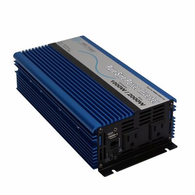 Aims Power 1000WT INVERTER W/USB & REMOTE PORT 12DC TO 120AC