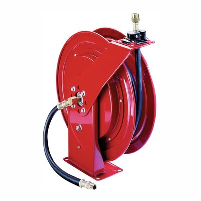 Alemite Heavy Duty 50 Ft. Reel for Grease 1/4 In. NPTF(f)