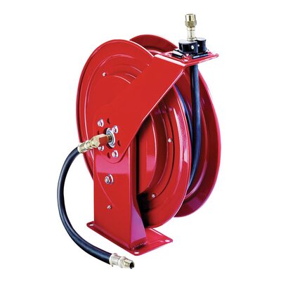 Alemite Hose Reel, 1/2"x 50' Hose - Oil