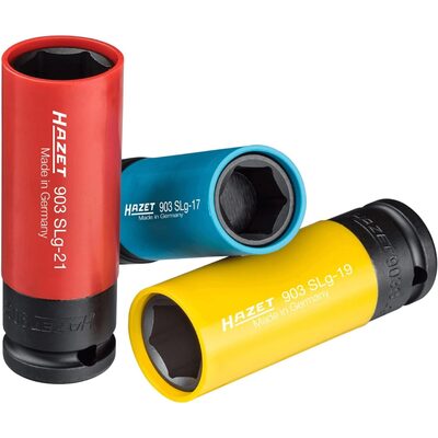 Anglo American Hazet 3 PIece  6 Point Impact Socket