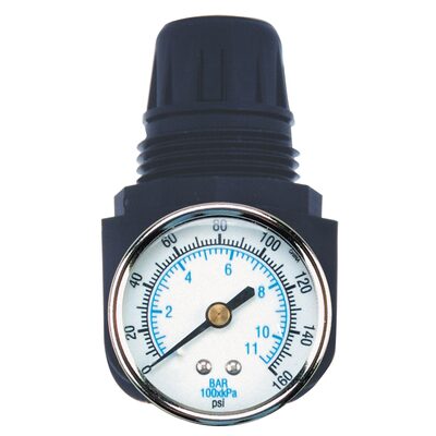 Arrow Pneumatic PneuMasterAir 1/4" Mini Regulator For Spray Gun