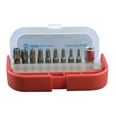 Assenmacher 5PT TAMPER PROOF BITS T10-T50