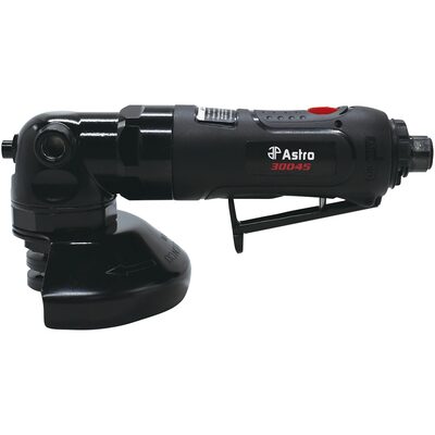 Astro Pneumatic 4" Air Angle Grinder with Lever Throttle