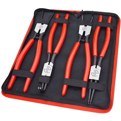 Astro Pneumatic 4PC Large Internal / External Snap Ring Pliers 13"