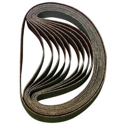 Astro Pneumatic 10PK SANDING BELT 80 GRIT 3/8X13IN. 10/PACK