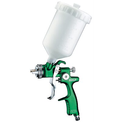 Astro Pneumatic EuroPro Forged HVLP 1.5mm Spray Gun w/ Plastic Cup