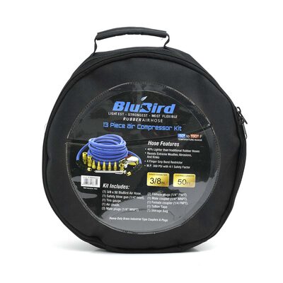 BluBird Rubber Air Hose 10pc Kit