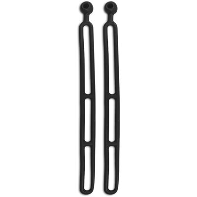 Blubird Blubird `Rapid-Tie 16", 10 Pack, Black