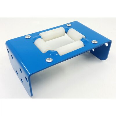 BluBird Roller Plate Assembly for Dual Arm Reel All Sizes - Blue