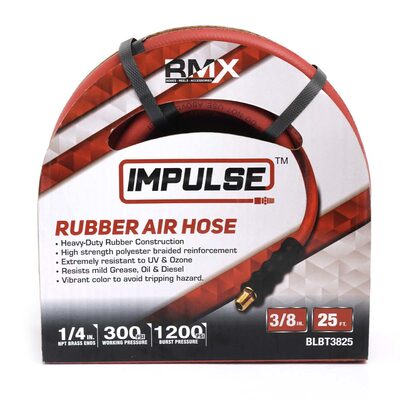 BluBird BluBird Air Hose RAV 3/8 in. x 25 ft. Rubber
