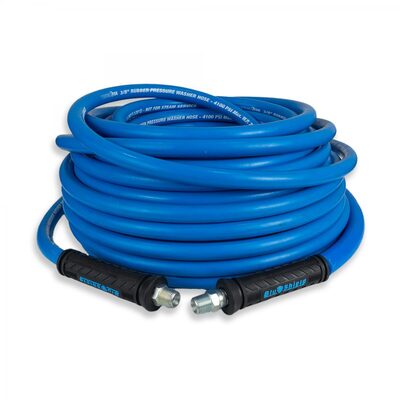 BluBird Tough Tek Rubber Pressure Washer Hose 3/8" x 100'