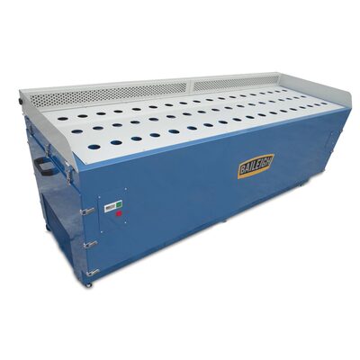 Baileigh DDTM-5922 - 59" x 22" Metal Down Draft Table, Fire Resistant Filter, 1790 CFM ( 2) 1/2HP, 110V, 1 Phase motors