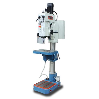 Baileigh DP-1850G - 20" Gear Driven Drill Press with Power Down Feed, Coolant System, MT4 Spindle 1-1/2HP,220V 3 Phase