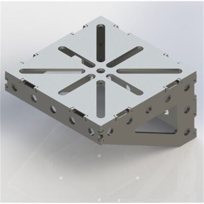 Baileigh WJT-VM1010UW-16 10" Vise Mount 16MM Holes