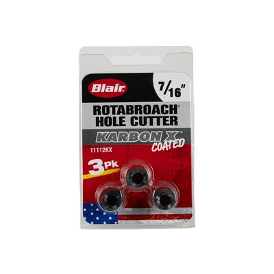 Blair 7/16" Karbon X Rotabroach Cutters - 3PK (11112KX)