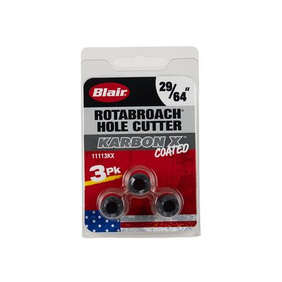 Blair 29/64" Karbon X Rotabroach Cutters - 3PK (11113KX)