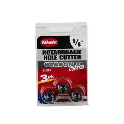 Blair 5/8" Karbon X Rotabroach Cutters - 3PK (11124KX)