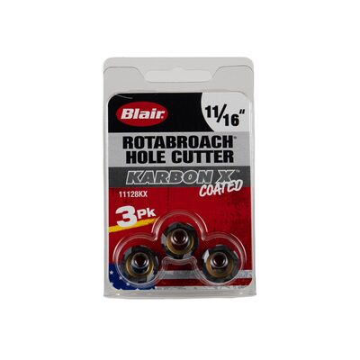 Blair 11/16" Karbon X Rotabroach Cutters - 3PK 11128KX