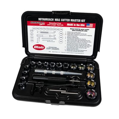 Blair Karbon X Rotabroach Cutter Metric Master Kit (11201KX)