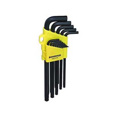 Bondhus Corp. 13pc Ball L-Wrench XL SAE Set