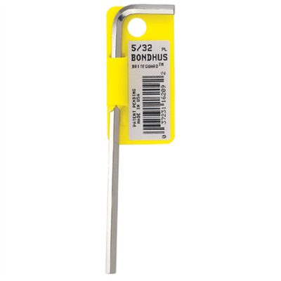 Bondhus Corp. 5/32" B.G. Hex Key L Shape