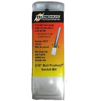 Bondhus Corp. 3/16" ProHold Ball Bit 2"