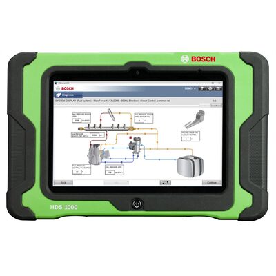 Bosch 3824A ESI[Truck] Professional Heavy Duty and Commercial Vehicle Diagnostic Solution with HDS 1000 Tablet and Wireless VCI