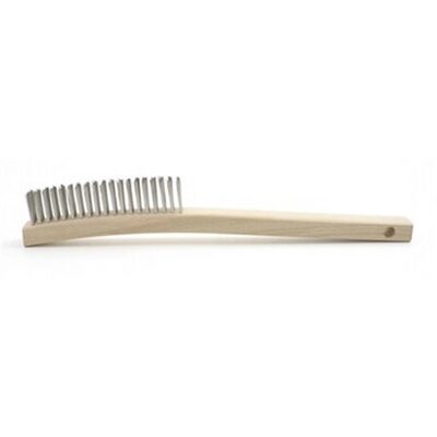 Brush Research Wire Brush B740SS 3X19 1"W 13-3/4"OAL 1-3/16"TRIM