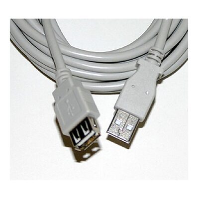 APEX TOOL GROUP USB 2.0 CABLE-A MALE TO A MALE-10FT/BEIGE
